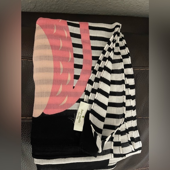 Kate Spade Monkey Rose Oblong Scarf - Picture 10 of 10